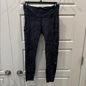 lululemon fast and free high rise crop 23” - size 8